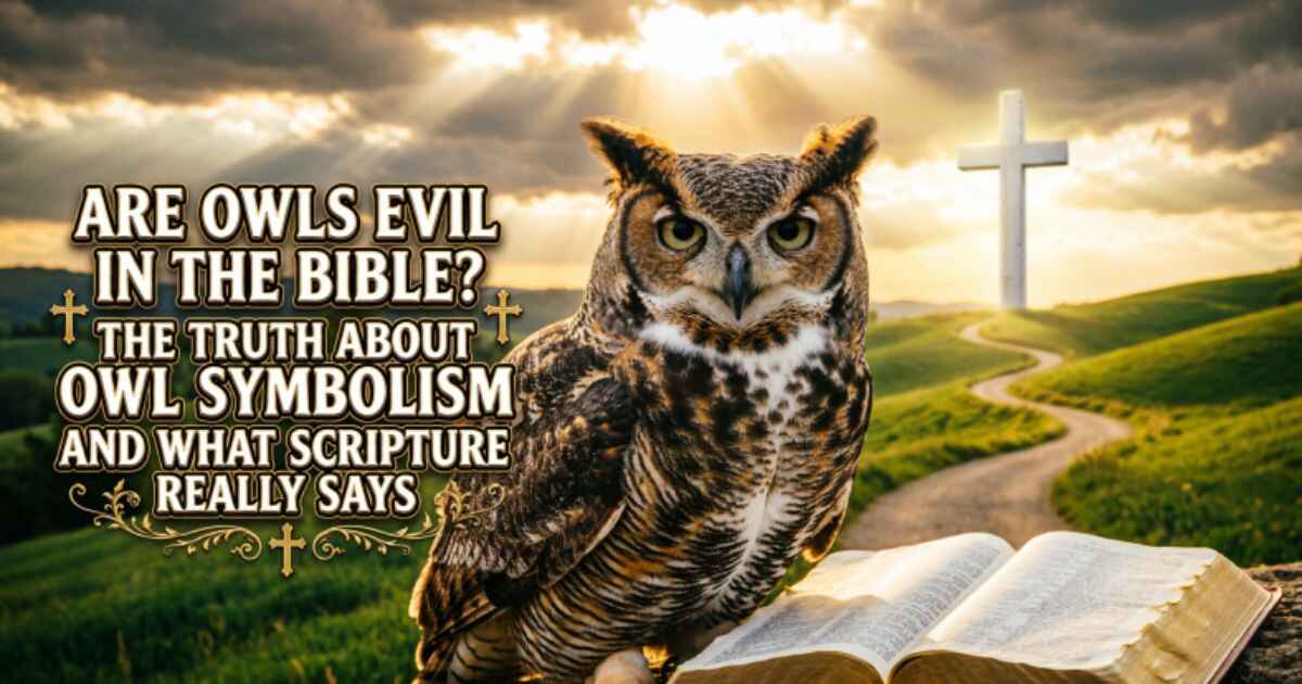 Are Owls Evil in the Bible? The Truth About Owl Symbolism and What Scripture Really Says 
