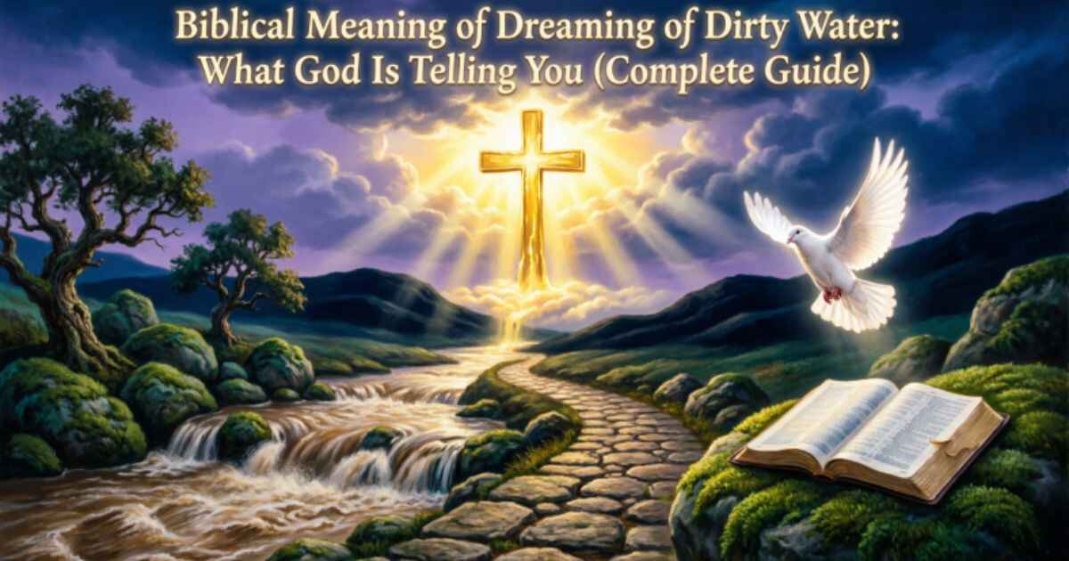 Biblical Meaning of Dreaming of Dirty Water: What God Is Telling You (Complete Guide) 