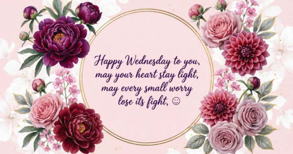 Happy Wednesday Blessings to Brighten Your Day and Inspire You