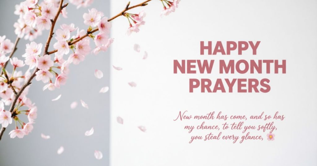 New Month Wishes and Prayers for Love