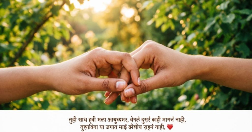 Best Promise Day Shayari Marathi