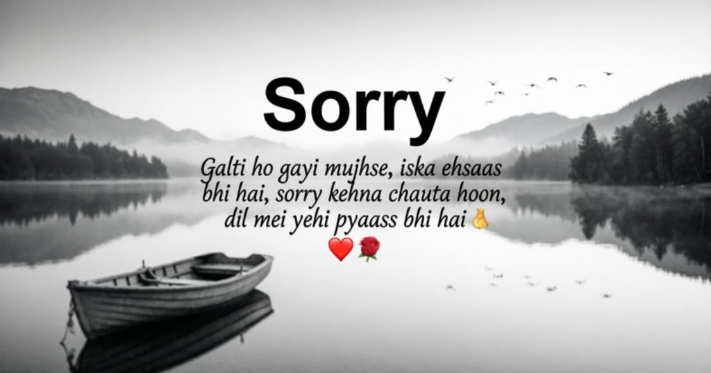 Best Sorry Shayari