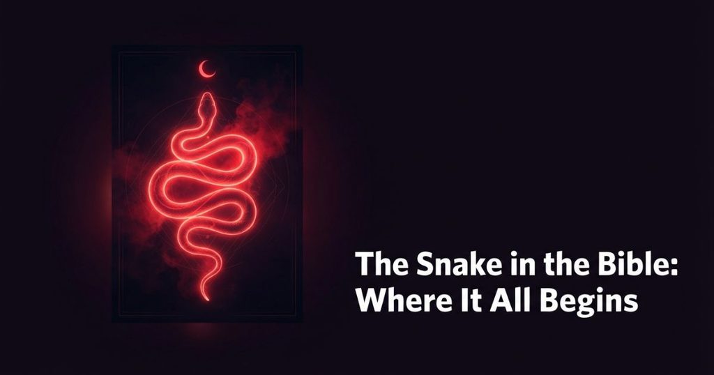 The Snake in the Bible: Where It All Begins