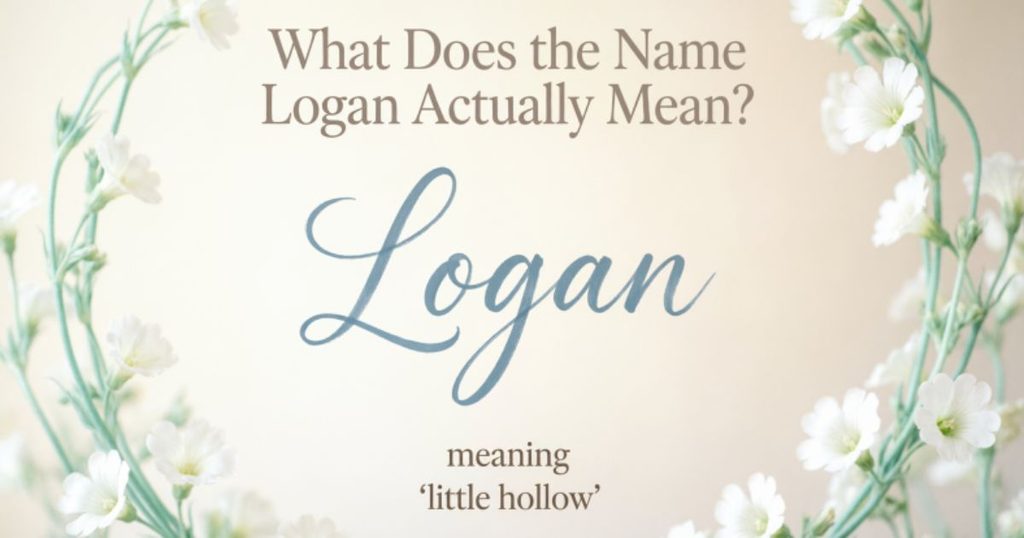 What Does the Name Logan Actually Mean?