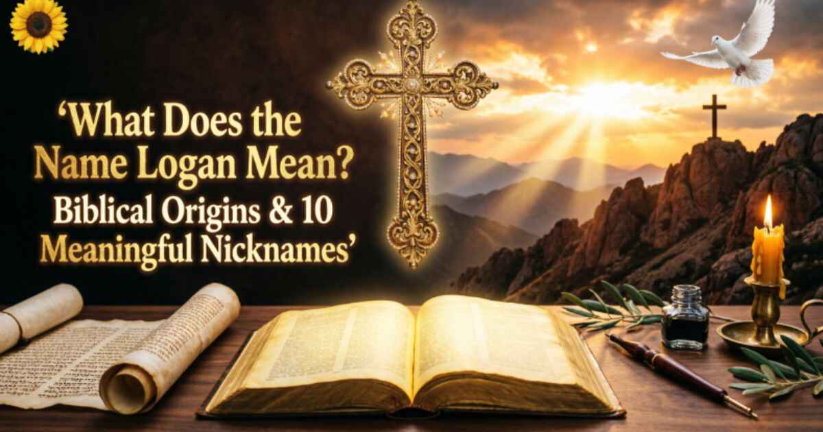 What Does the Name Logan Mean? Biblical Origins & 10 Meaningful Nicknames 