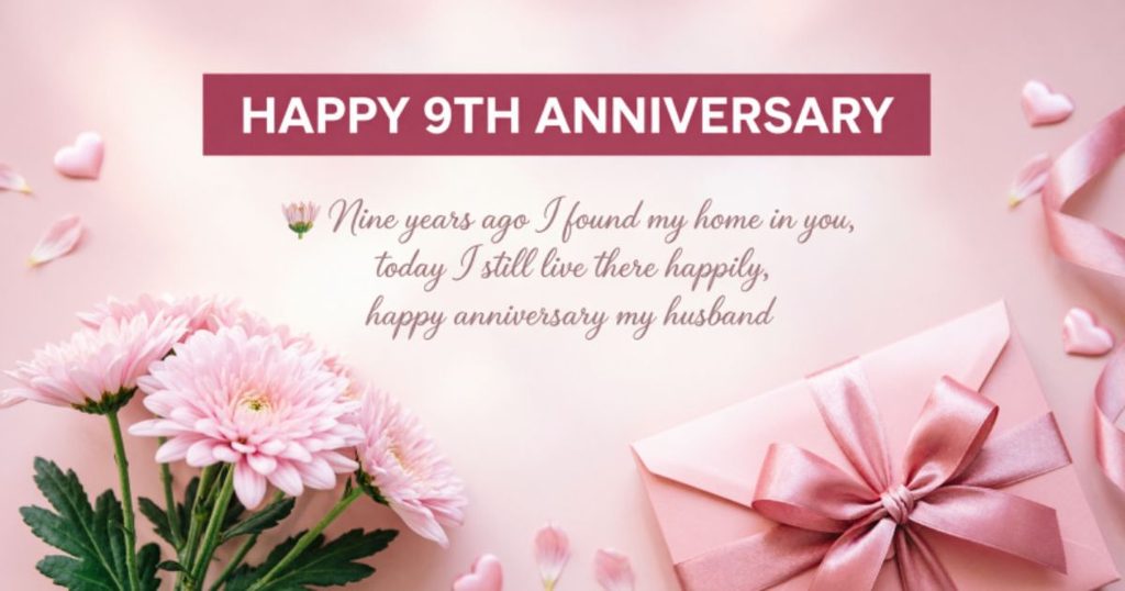 9th Anniversary Quotes for Husband
