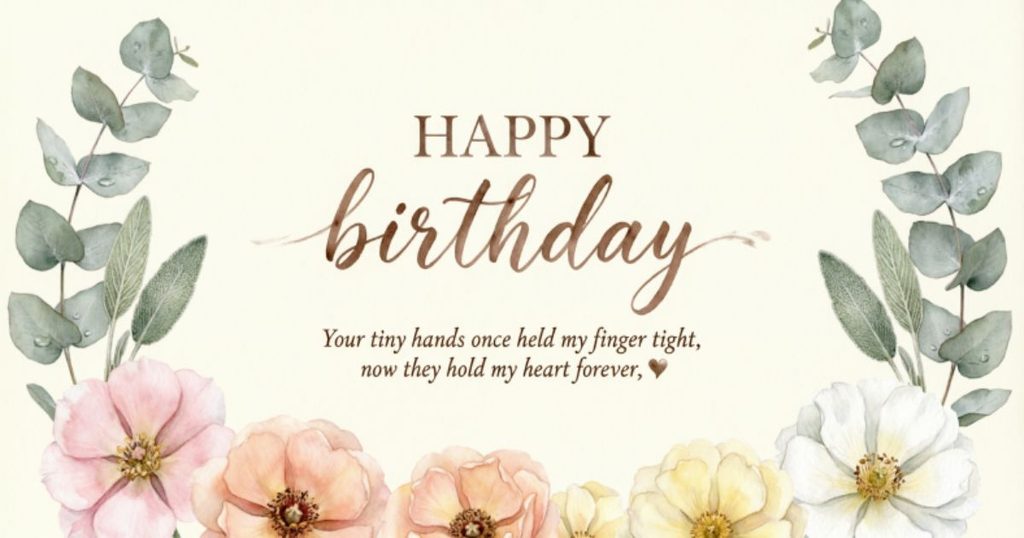 Touching Birthday Wishes to Grandson from Grandmother