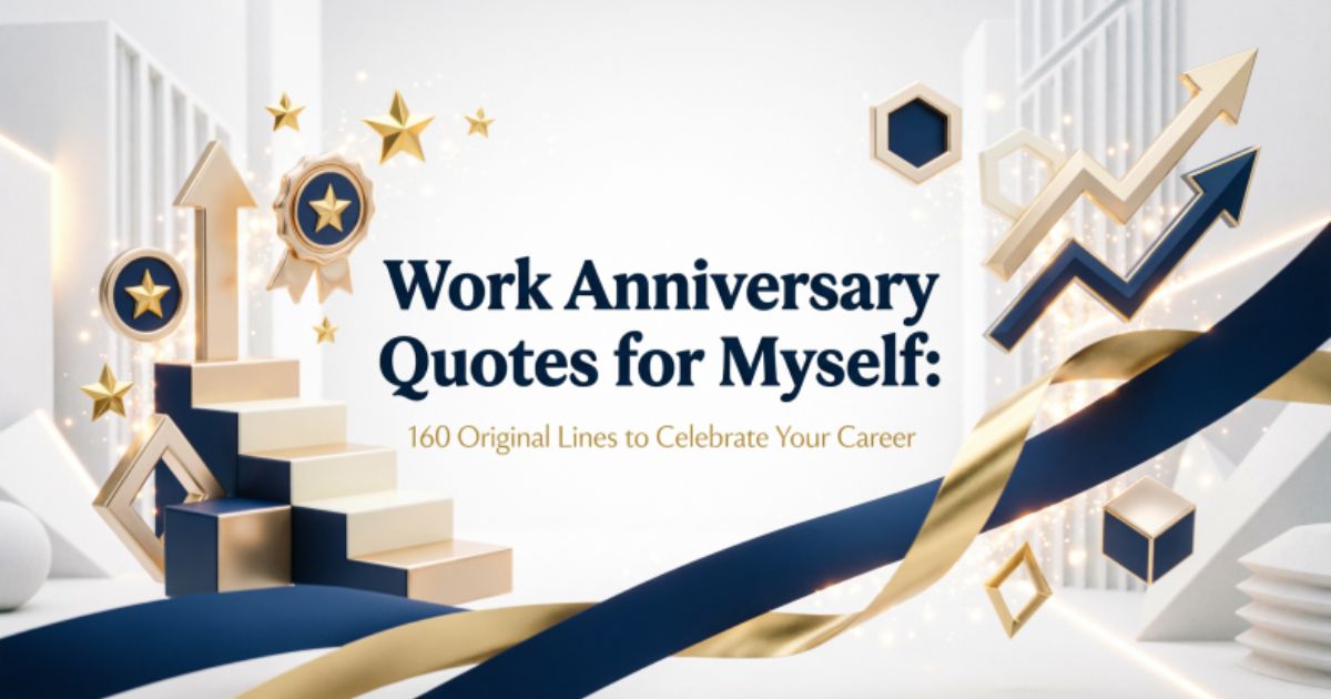 Work Anniversary Quotes for Myself: 160 Original Lines to Celebrate Your Career